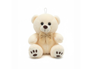 Urso de Pelúcia com Laço 15X12X10CM – CH2540 Sunn Toys 