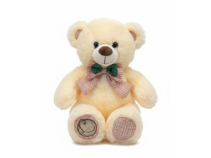 Urso de Pelúcia com Laço 32X17X27CM – 66-6651-30 Tuka Toy 