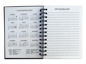 Agenda espiral 168 folhas sxfs-14396