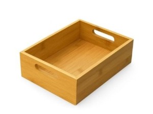 Caixa Retangular Decorativa Bambu 31x21,5x10cm – 6231