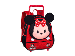Mochila com rodinhas para meninas minnie - disney