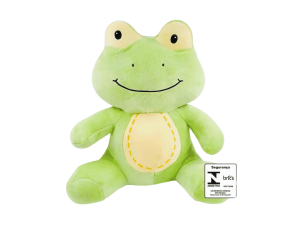 Sapinho de pelúcia sorridente - fizzy