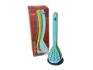 Kit cozinha com 6 peças c/suporte elegante e colorido  - clink - ck5286