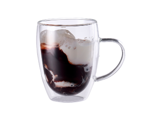 Xicara com design de parede dupla - 360 ml - casita - ca16089