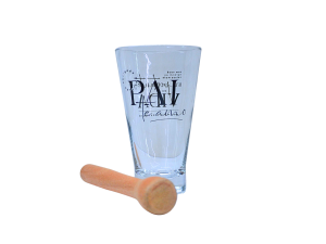 Copo para caipirinha com socador - pai te amo - especial dia dos pais