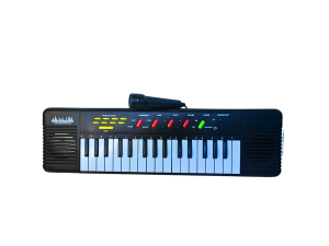  piano eletrônico com 32 teclas e microfone para crianças
