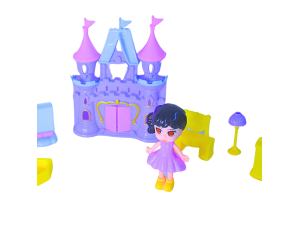 Kit princesa com castelo montável